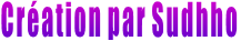 Création par Sudhho Création par Sudhho